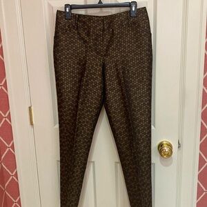 Beautiful Per Se Gold and Black Pant
